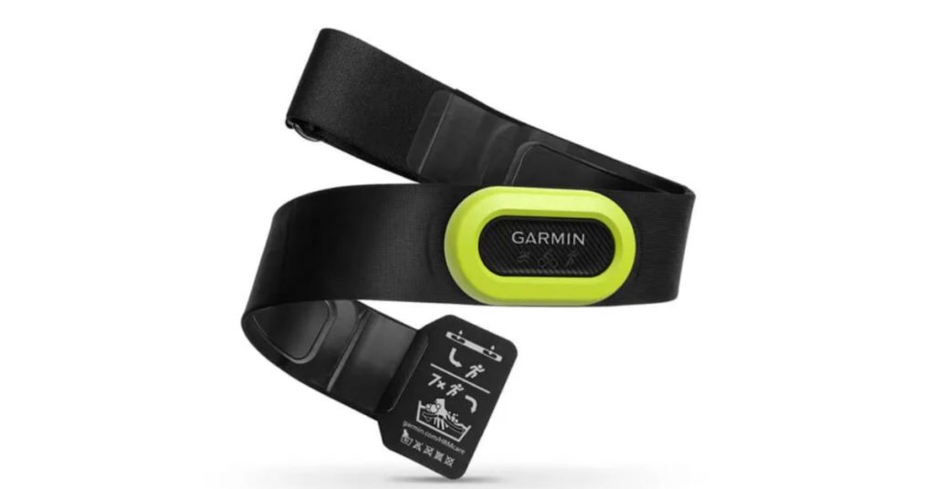 The image shows the Polar HRM-Pro, which is among the best bluetooth heart rate monitors.