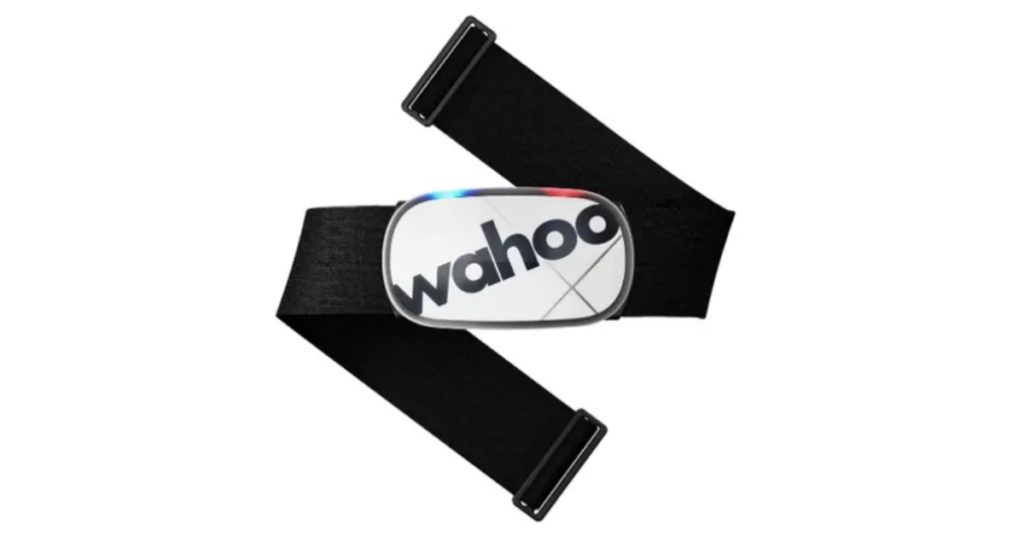 The image shows the Wahoo TickR X, which among the best heart rate monitor for crossfit.